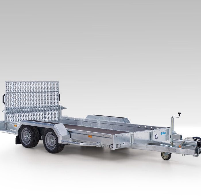 Machine transportation trailer 3500kg - Rental