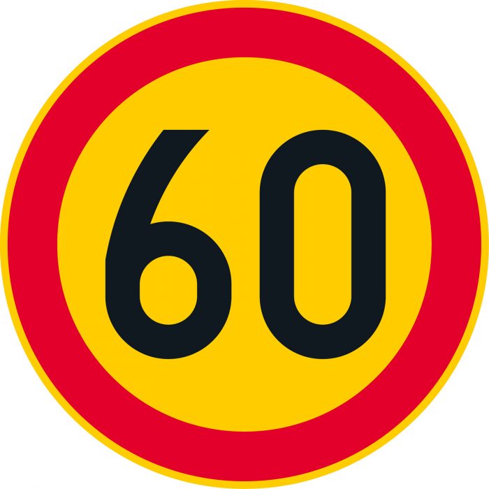 C32 speed Limit 60km/h, 640mm - Rental
